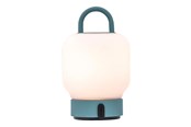 Smart Home - Kooduu Loome - table lamp - LED - lantern - smokey teal - KO14-0019LI040-00