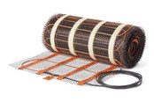 Kabler, ledninger, afdækning og brandsikring - HEATCOM Flxmat 3 100W/m gulvvarmemåtte - 4,1 m2 - 410 W - 50100041