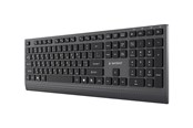 Tastatur - Gembird Slim wired multimedia keyboard - Tastatur - Cyrillic - Sort - KB-MCH-06-CYRL