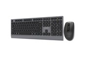 Tastatur - Gembird - keyboard and mouse set - dual-mode slim full size - Cyrillic - black Input Device - Tastatur & Mus sæt - Cyrillic - Sort - KBS-WPS-02-CYRL