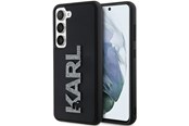 Mobil - Covers & Cases - Karl Lagerfeld 3D Rubber Glitter Logo case for Samsung Galaxy S23+ - black - 3666339241940