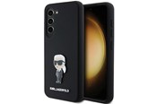 Mobil - Covers & Cases - Karl Lagerfeld Silicone Ikonik Metal Pin case for Samsung Galaxy S23+ - black - 3666339242275