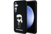 Mobil - Covers & Cases - Karl Lagerfeld Silicone Ikonik case for Samsung Galaxy S24 - black - 3666339242299