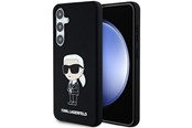 Mobil - Covers & Cases - Karl Lagerfeld Silicone Ikonik case for Samsung Galaxy S24+ - black - 3666339242305