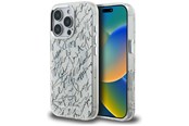 Mobil - Covers & Cases - Karl Lagerfeld IML Karl Script Pattern MagSafe Case for iPhone 16 Pro - White - 3666339467463