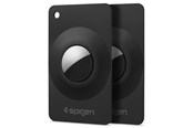Mobil - Andet Tilbehør - Spigen AirFit 2 2-Pack Case for Apple AirTag 1/2 - Black - ACS11199