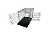 Hunde - Nobby Foldbart metal transportbur til bil XXL Sort - L62315