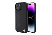 Mobil - Covers & Cases - BMW BMHMP15SSLLBK iPhone 15 6.1" black/black Magsafe Hardcase Signature Logo Imprint - 3666339145347