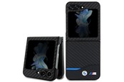 Mobil - Covers & Cases - BMW Leather Carbon Case for Samsung Galaxy Z Flip 5 - Black - 3666339174071