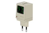 Mobil - Adaptere & Opladere - SHARGE Retro 67W GaN Charger with Screen - CDT-SG-67-3C-SZYEU-MI