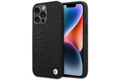 Mobil - Covers & Cases - BMW BMHCP14XSLLBK iPhone 14 Pro Max 6.7 "black / black Leather Stamp - 3666339090418