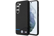 Mobil - Covers & Cases - BMW Leather Carbon case for Samsung Galaxy S23+ - black - 3666339114589