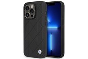 Mobil - Covers & Cases - BMW BMHCP14L22RQDK iPhone 14 Pro 6.1" black/black Leather Quilted - 3666339066468