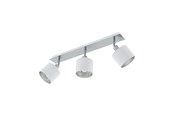 Lamper - EGLO VALBIANO SPOTSKINNE 3XE14 BS/HVID - 97534