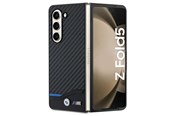 Mobil - Covers & Cases - BMW Leather Carbon case for Samsung Galaxy Z Fold 5 - black - 3666339174088