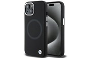 Mobil - Covers & Cases - BMW Signature Liquid Silicone MagSafe case for iPhone 15 - black - 3666339144647