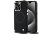 Mobil - Covers & Cases - BMW Signature Liquid Silicone MagSafe case for iPhone 15 Pro Max - black - 3666339144678