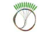 Netværkskabel - Lanberg pigtail - 2 m - multicolour - Sort - FP-SCAP-SS21-1202-MC