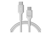 USB kabel - Green Cell PowerFlex - USB-C cable - USB-C (100W PD) to USB-C (100W PD) - 1.2 m - KABGC100PF120SW