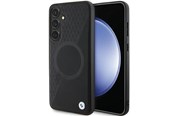 Mobil - Covers & Cases - BMW BMHMS24M23RTPK S24+ S926 black/black hardcase Signature Leather Half Textured & Circle MagSafe - 3666339242602