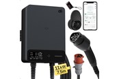 Elbil ladere - dé 11kW Wallbox with 7.5m cable (APP VERSION) - deWB11B07A