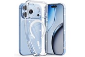 Mobil - Covers & Cases - Tech-Protect FlexAir MagSafe Case for iPhone 17 Pro Max / 18 Pro Max - Clear Glitter - 5906302325177