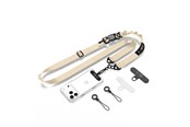 Mobil - Andet Tilbehør - Tech-Protect C9S Rope Crossbody Phone Lanyard - Beige - 5906302323883