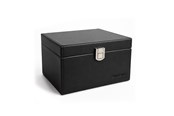 Mobil - Andet Tilbehør - Wozinsky WPB-R16 RFID Blocking Box for Keyless Keys with Compartments 16x12x9 cm - Black - 5907769388279