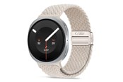 Smartwatch - Tilbehør - Tech-Protect NylonMag Strap for Samsung Galaxy Watch 8/9 - 40/44/46mm - Beige - 5906302325665