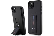 Mobil - Covers & Cases - BMW Grip Stand Hot Stamp Case for iPhone 14 Plus / 15 Plus - Black - 3666339121358