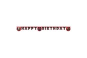 Legetøj - Globos Letter Guirlande Happy Birthday Spiderman World of Web - 97319