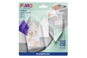 Hobby artikler - Staedtler FIMO hus støbeform - 8742 58