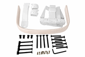 Baby Udstyr - BabyDan Waist Bar kit for DanChair White Wash - 501633