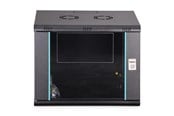 Rack skabe - DIGITUS DN-37105 - 9U Wall-Mounted Cabinet | 600x450mm | Glass Door | Unmounted - DN-37105