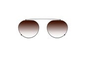 VR-tilbehør - Even Realities G2A Sun Visor with Case - Brown - Even G2 Clip A-Brown
