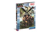 Puslespil - Clementoni Puslespil Dragontrainer, Super, 180 brikker 2D Puslespil - 29793