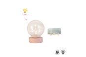 Dukke, bamse og udstyr - Micki Lundby gulvlampe & spot lampe m/lys. Bruger 2xCR20 - 18400