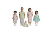 Dukke, bamse og udstyr - Micki Lundby Jamie famile mor far 2 børn & 1 baby Afta - 18408