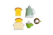 Dukke, bamse og udstyr - Micki Lundby Tekande & toastmaskine m/toast & tekopper - 18416