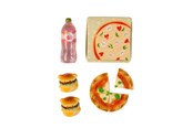 Dukke, bamse og udstyr - Micki Lundby junkfood m/burger drikke pizza skåret ud & - 18420