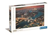 Puslespil - Clementoni Puzzle HQC London Aerial View 2000 pieces 2D Puslespil - 32082