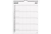 Calendar - Mayland Familiekalender Black and white 5 kol. 2027 - 27066550
