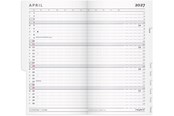 Calendar - Mayland Index Planner mini mørkegrå PP-plast 2027 - 27071000