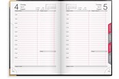 Calendar - Mayland Årbog dagkalender sort kunstskind indbundet 2027 - 27190000