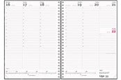 Calendar - Mayland A5 ugekalender højformat matsort genbrugskarton 2027 - 27200500