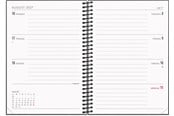 Calendar - Mayland A6 ugekalender tværformat matsort genbrugskarton 2027 - 27201220