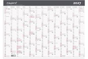 Calendar - Mayland Kontorkalender Moderne A3 1x13 mdr. 2027 - 27063300