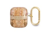 Mobil - Andet Tilbehør - GUESS GUA2HHFLD AirPods cover gold/gold Paisley Strap Collection - 3666339041892