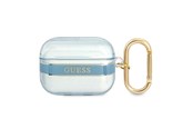 Mobil - Andet Tilbehør - GUESS GUAPHHTSB AirPods Pro cover blue/blue Strap Collection - 3666339047115