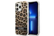 Mobil - Covers & Cases - GUESS GUHCP13LHSLEOW iPhone 13 Pro / 13 6.1" brown/brown hardcase Leopard - 3666339047382